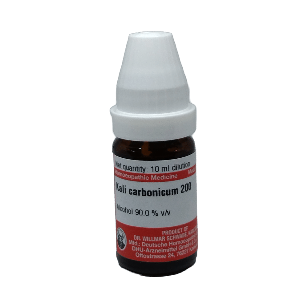 Dr Willmar Schwabe Germany Kali Carbonicum Dilution 200