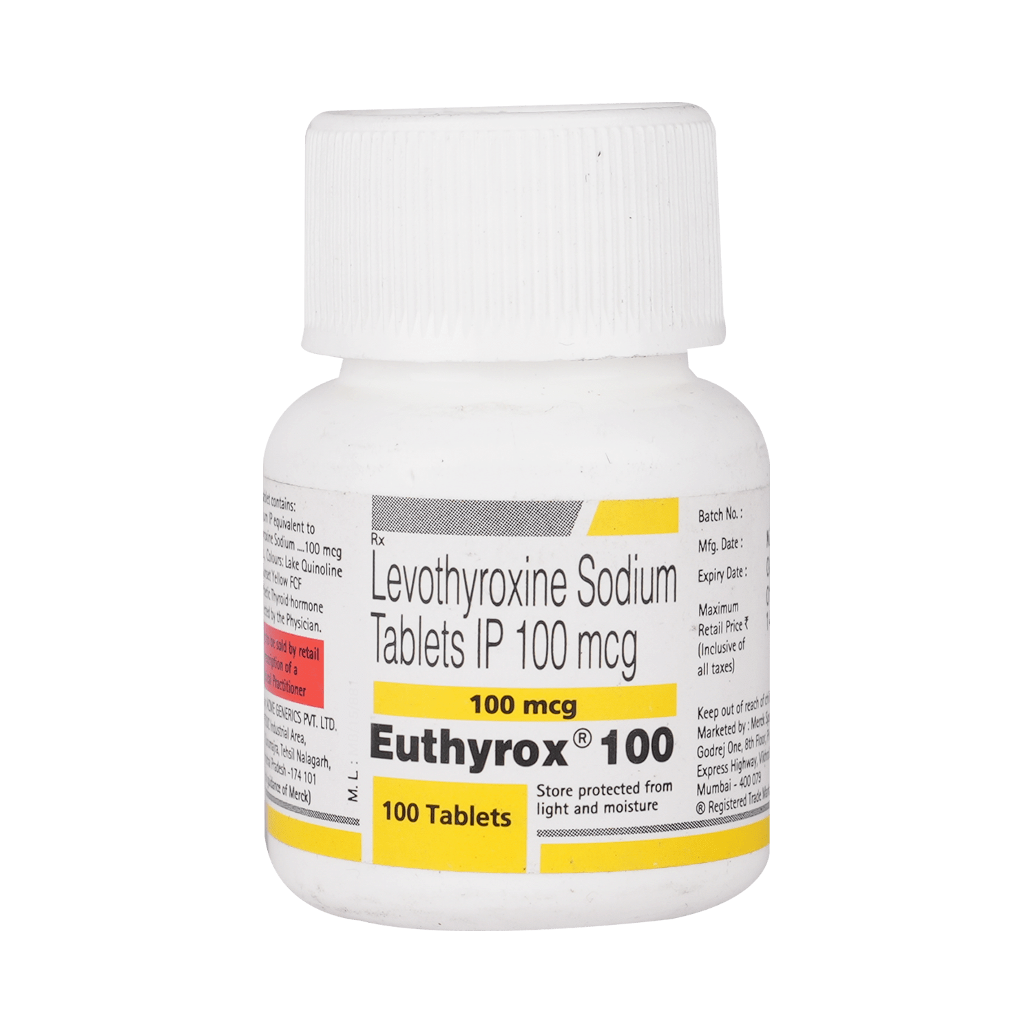 Euthyrox 100 Tablet