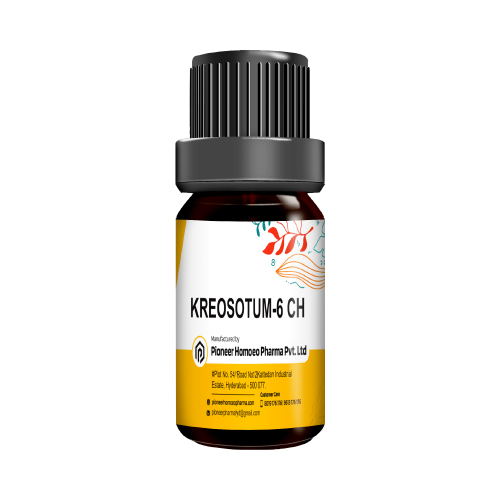 Pioneer Pharma Kreosotum Globules Pellet Multidose Pills 6 CH