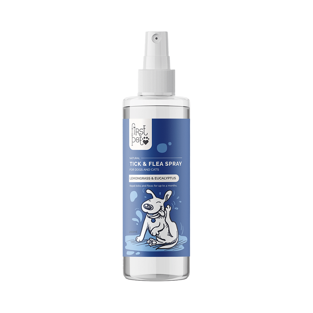 First Pet Natural Tick and Flea Spray for Dogs and Cats