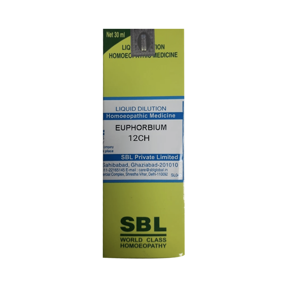 SBL Euphorbium Dilution 12 CH