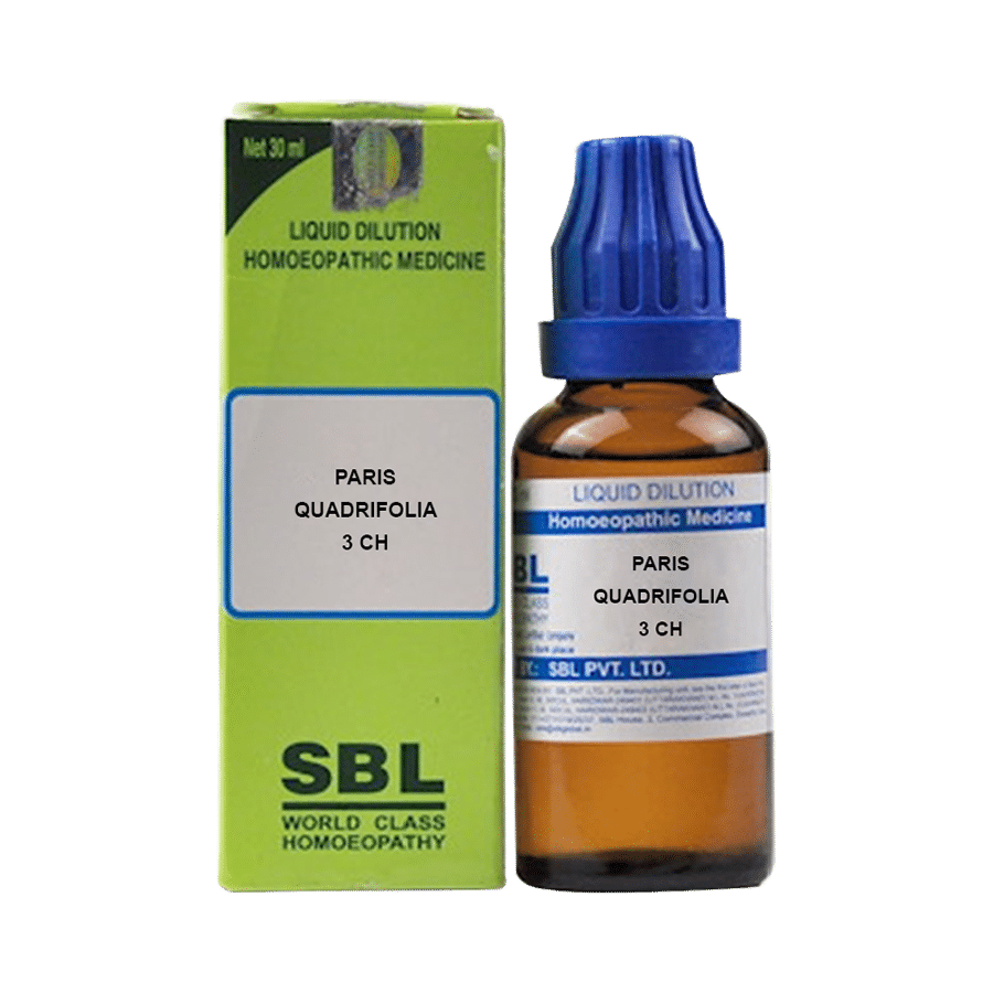 SBL Paris Quadrifolia Dilution 3 CH