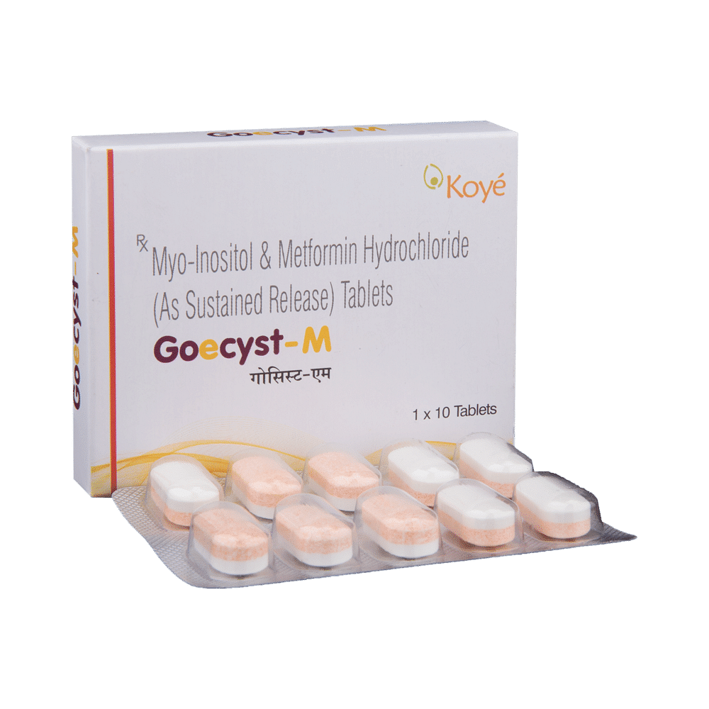 Goecyst-M Tablet SR | 30 Minutes 24/7 Delivery