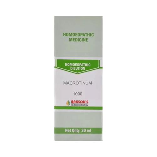 Bakson's Homeopathy Macrotinum Dilution 1000 CH