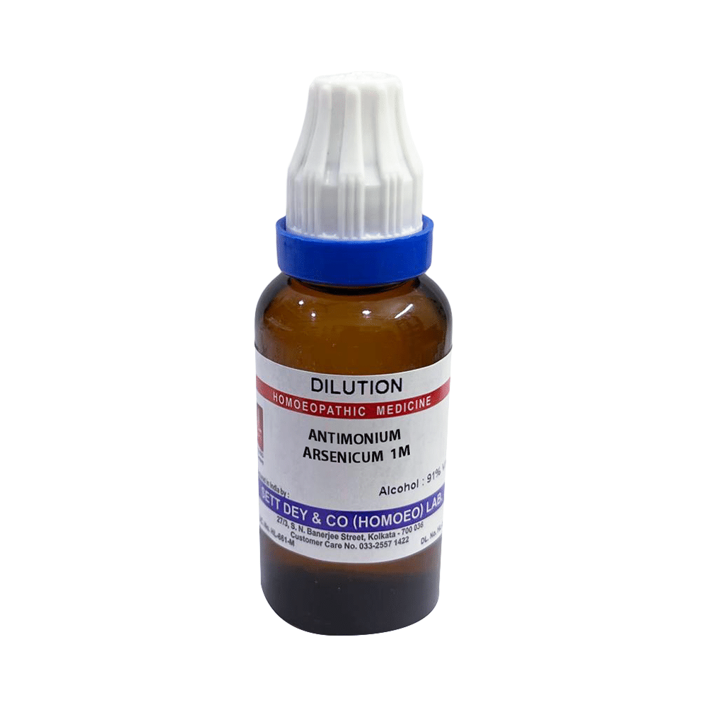 Sett Dey Antimonium Arsenicum Dilution 1M
