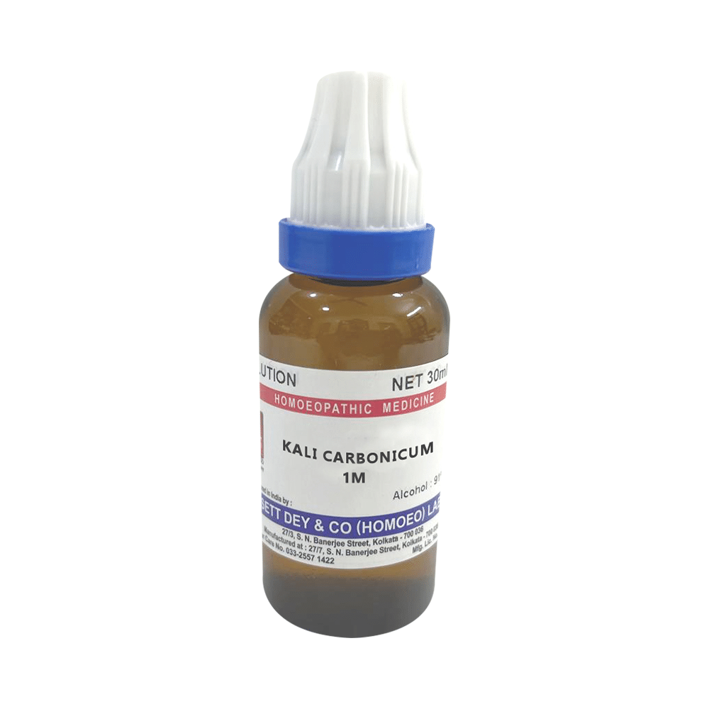 Sett Dey Kali Carbonicum Dilution 1M