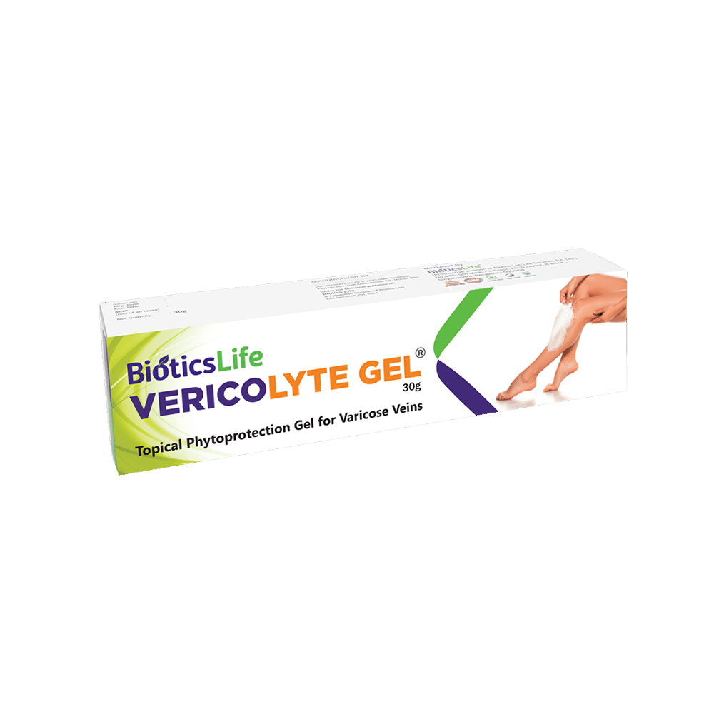 BioticsLife Vericolyte Gel for Varicose Veins (30gm Each)