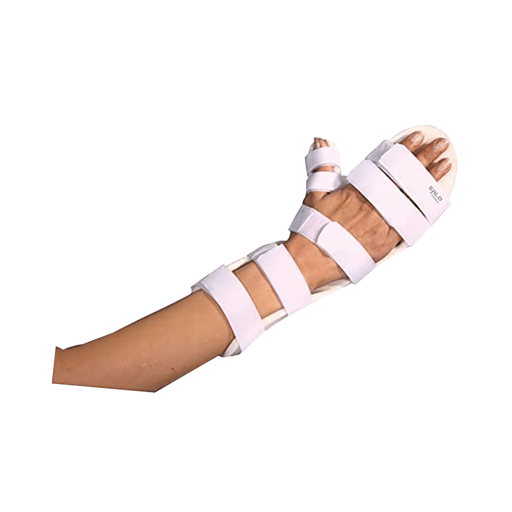 Salo Orthotics Wrist Hand Orthosis (Full Cock Up Splint) Medium Left