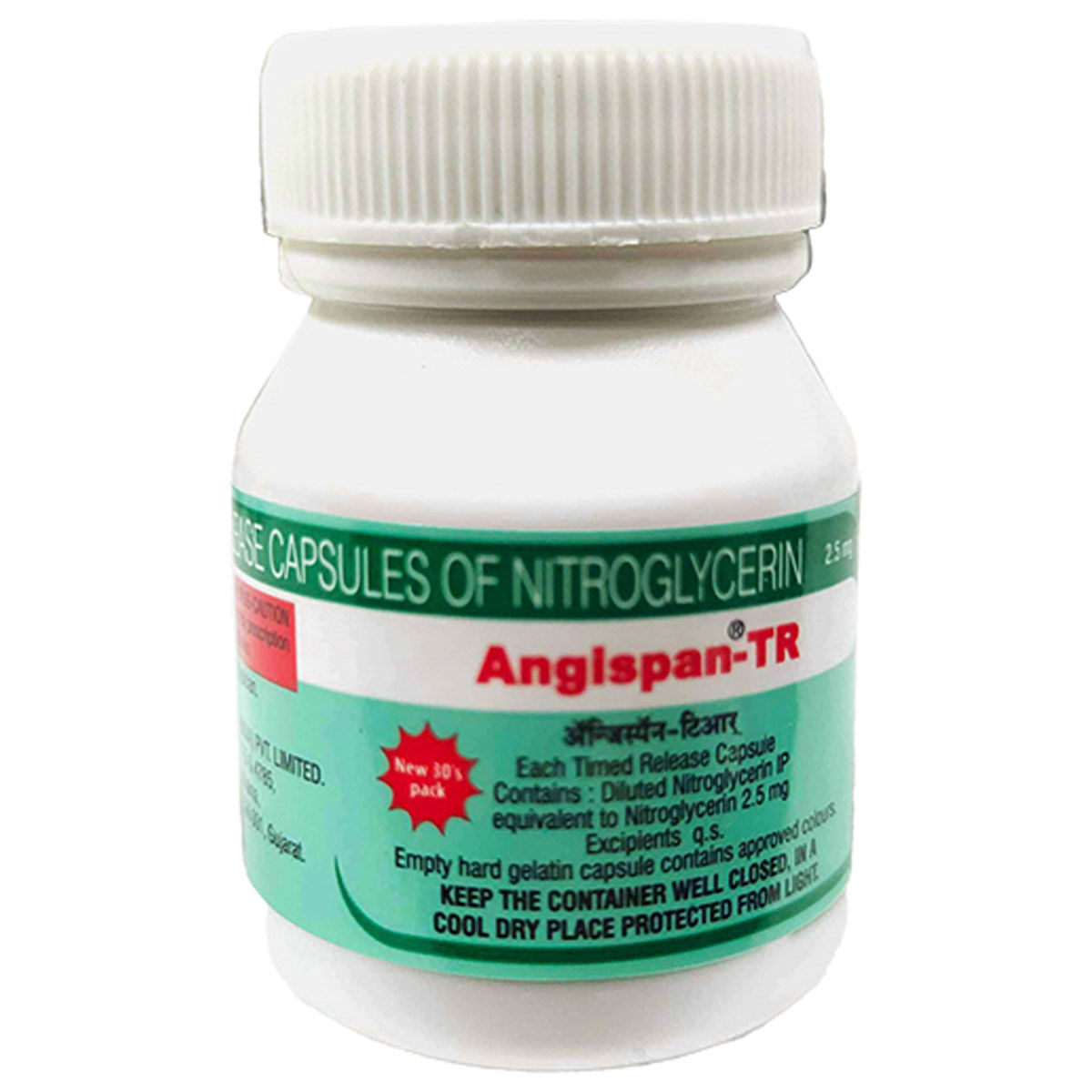 Angispan-TR 2.5mg Capsule
