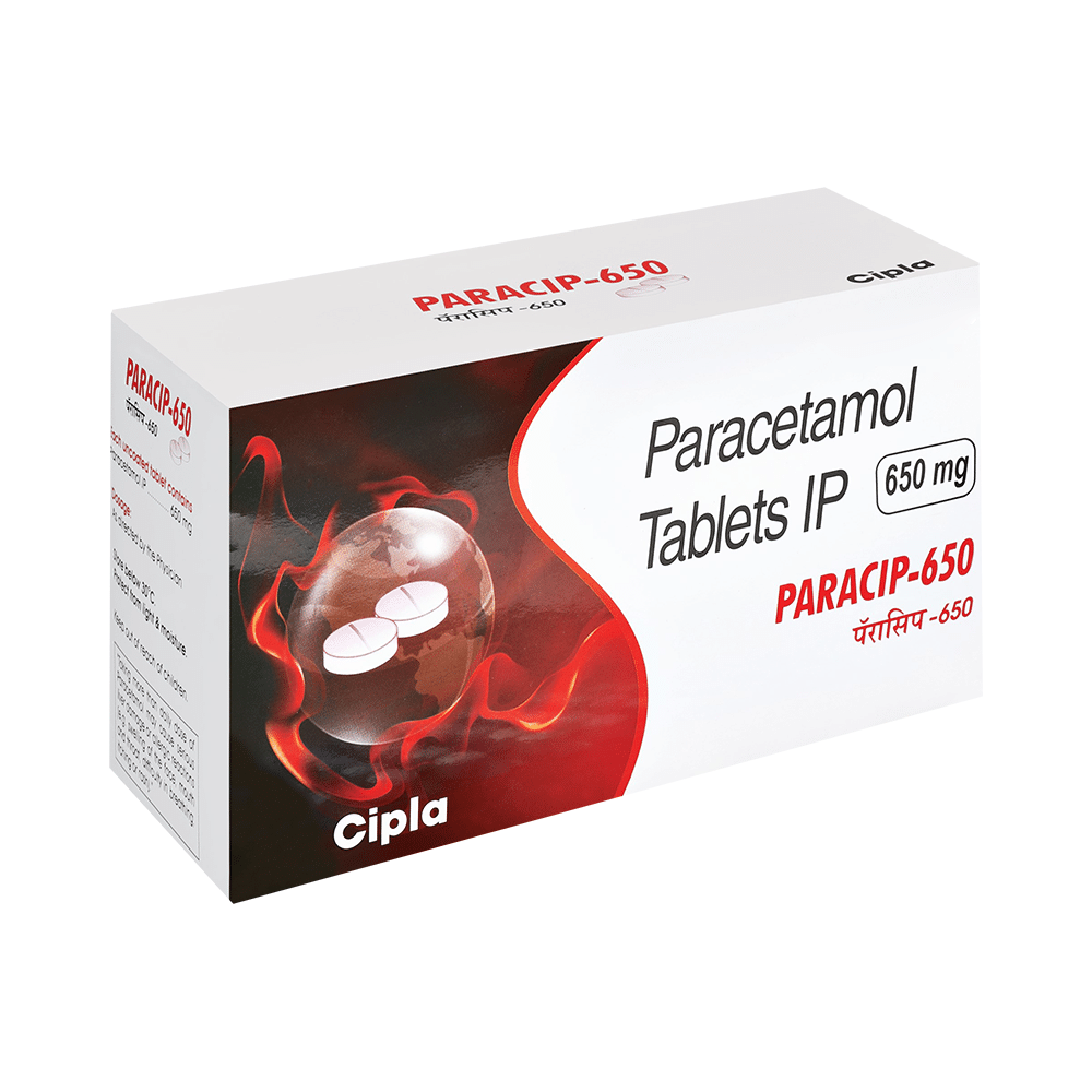 Paracip-650 Tablet